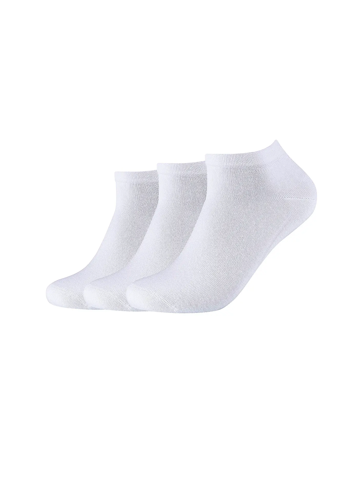 CAMANO | Sneakersocken 3er Pkg. | weiss